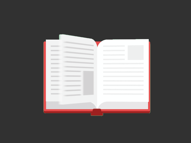 gif de livre