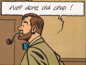 Well done, old chap !